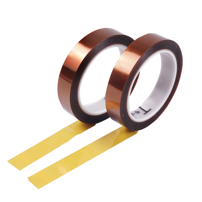 Pi Kapton Nhiệt độ cao Băng Trim Băngnhiệt độ cao 0,05mm Băngngón tay vàng